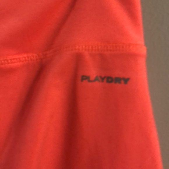Reebok play dry cropped pants coral color - Picture 4 of 7